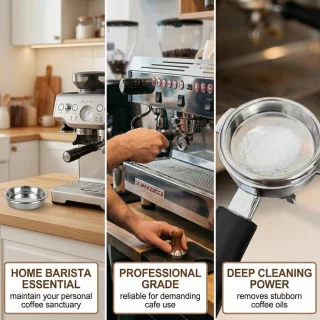 SnelShoppen blindfilter voor volautomatische en semi-automatische koffiemachines, 58 mm