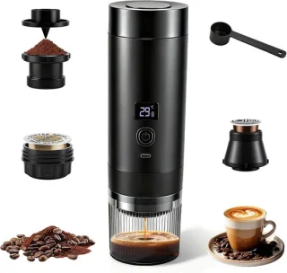 SnelShoppen draagbare espressomachine mini
