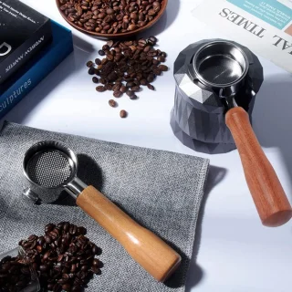 SnelShoppen RVS filterhouder voor espressomachines