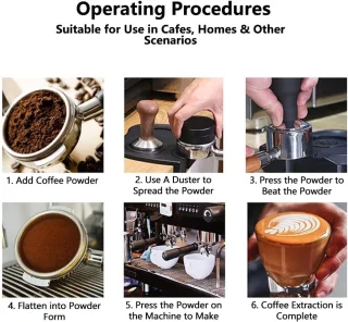 SnelShoppen RVS filterhouder voor espressomachines