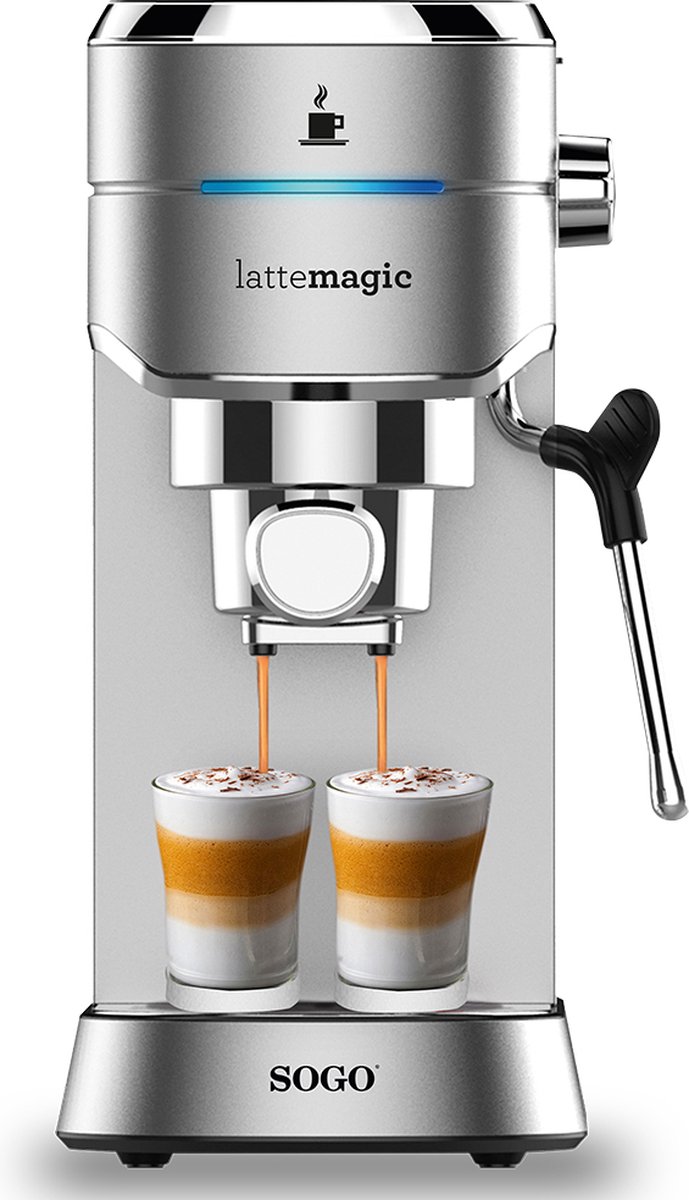 De Sogo LatteMagic 7600 Espressomachine in één oogopslag