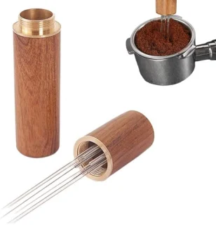 SolidKeus professionele espresso verdeler met roestvrijstalen naalden