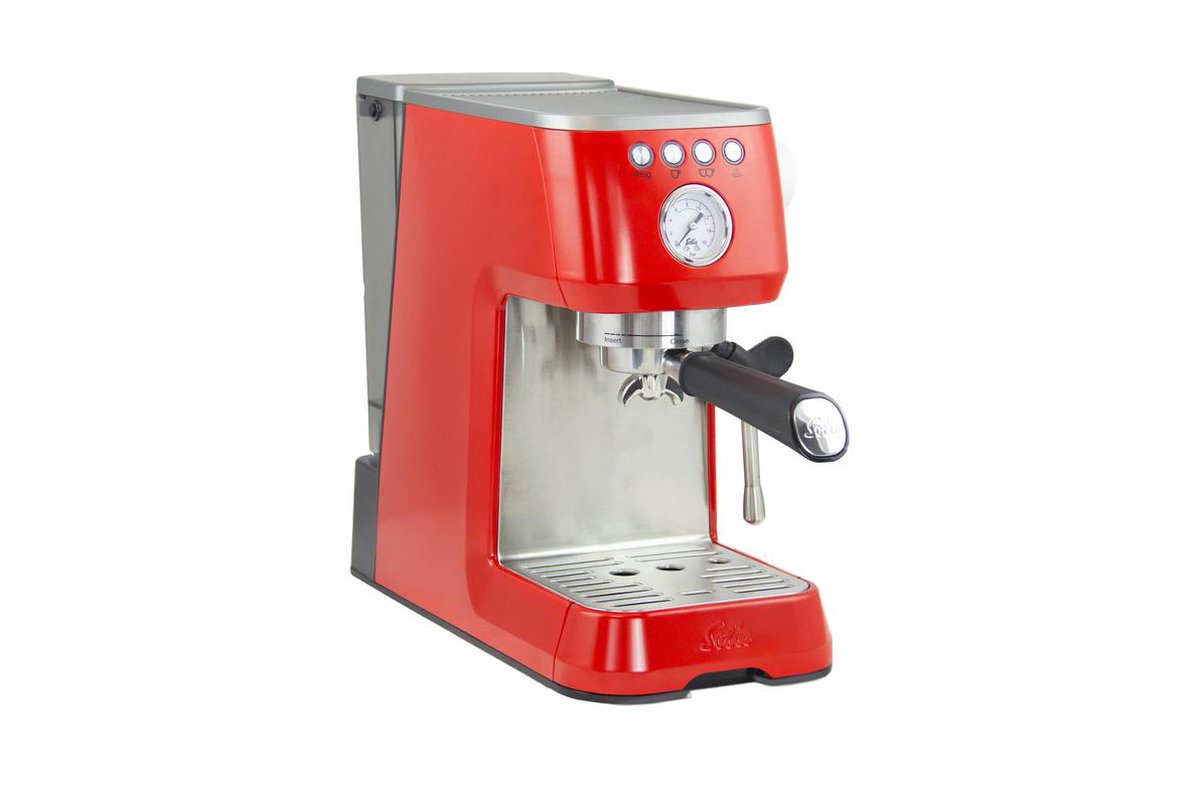 Wat vinden we goed aan de Solis Barista Perfetta Plus 1170 Espressomachine Rood