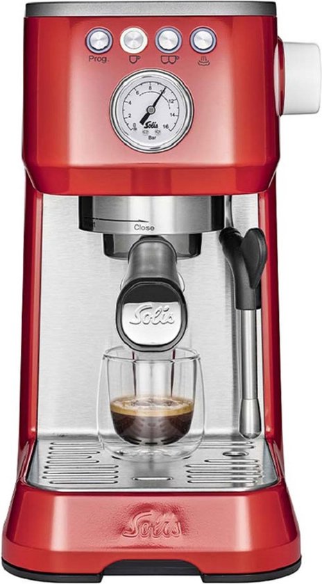 Solis Barista Perfetta Plus 1170 Espressomachine Rood review