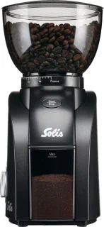 Solis Barista Perfetta Plus 1170 Pistonmachine & Scala Zero Static 1662 Koffiemolen Zilver