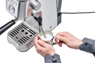 Solis Barista Perfetta Plus 1170 Pistonmachine & Scala Zero Static 1662 Koffiemolen Zilver