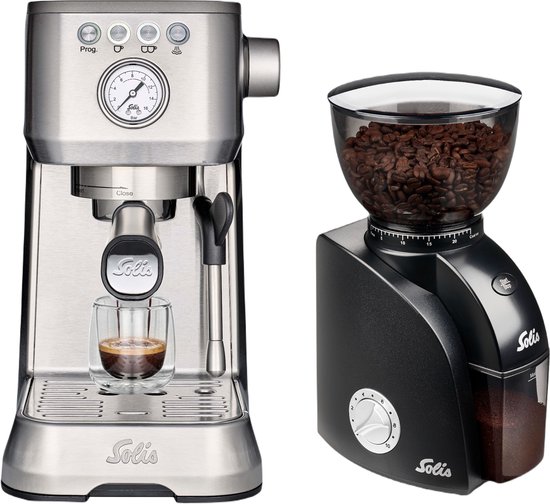 Solis Barista Perfetta Plus & Scala Zero Static: Perfect koffieplezier in één set