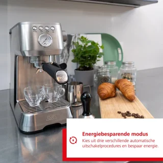 Solis Barista Perfetta Plus 1170 V2 Pistonmachine Zilver