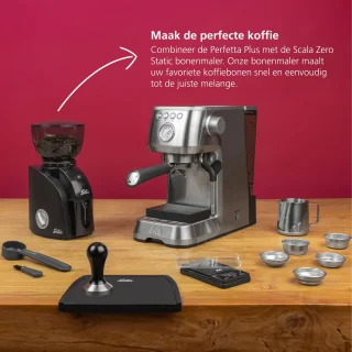 Solis Barista Perfetta Plus 1170 V2 Pistonmachine Zilver