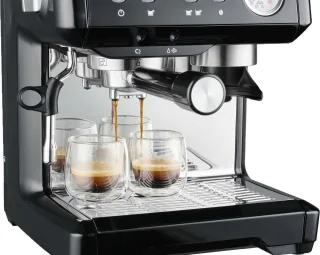 Solis Grind & Infuse Compact 1018 Espressomachine RVS Zwart