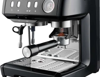 Solis Grind & Infuse Compact 1018 Espressomachine RVS Zwart