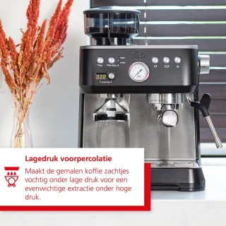 Solis Perfetta 1019 Espressomachine Zwart