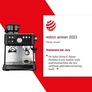 Solis Perfetta 1019 Espressomachine Zwart
