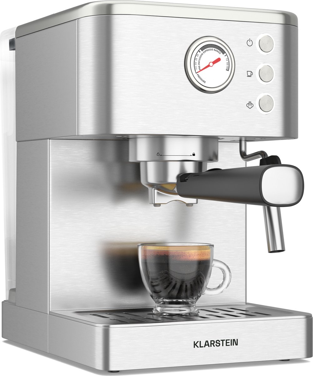 De SteelPresso Portafiltermachine Compact in één oogopslag