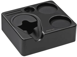 Tampstation voor espresso - zwart