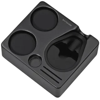 Tampstation voor espresso - zwart