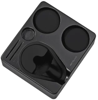 Tampstation voor espresso - zwart