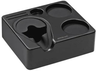 Tampstation voor espresso - zwart