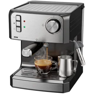 TEKROA Espressomachine zwart