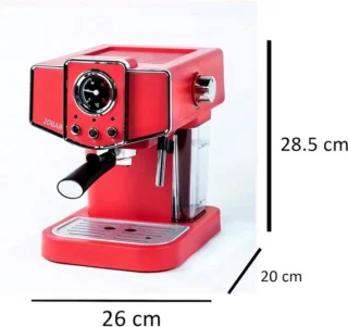 Wat vinden we goed aan de Thuys Espressomachine Rood