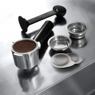 Thuys Luxe Espressomachine RVS Wit