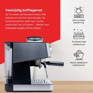 Tornado TCM-5431-GS espressomachine
