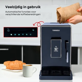 TORNADO TCM-9008A-GS Espressomachine volledig automatisch