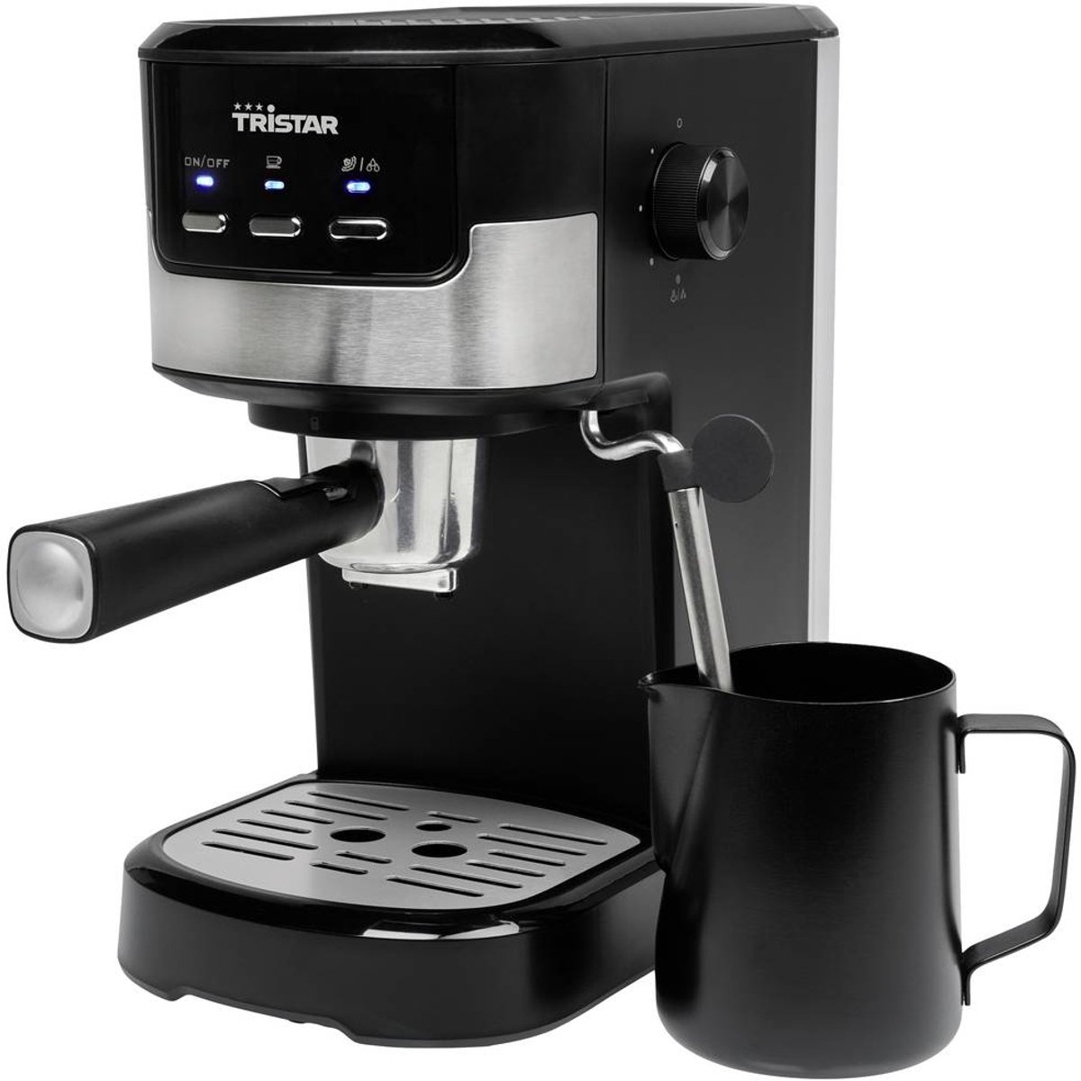 Wat vinden we goed aan de Tristar CM-2278 Espressomachine Capsules en Gemalen Koffie