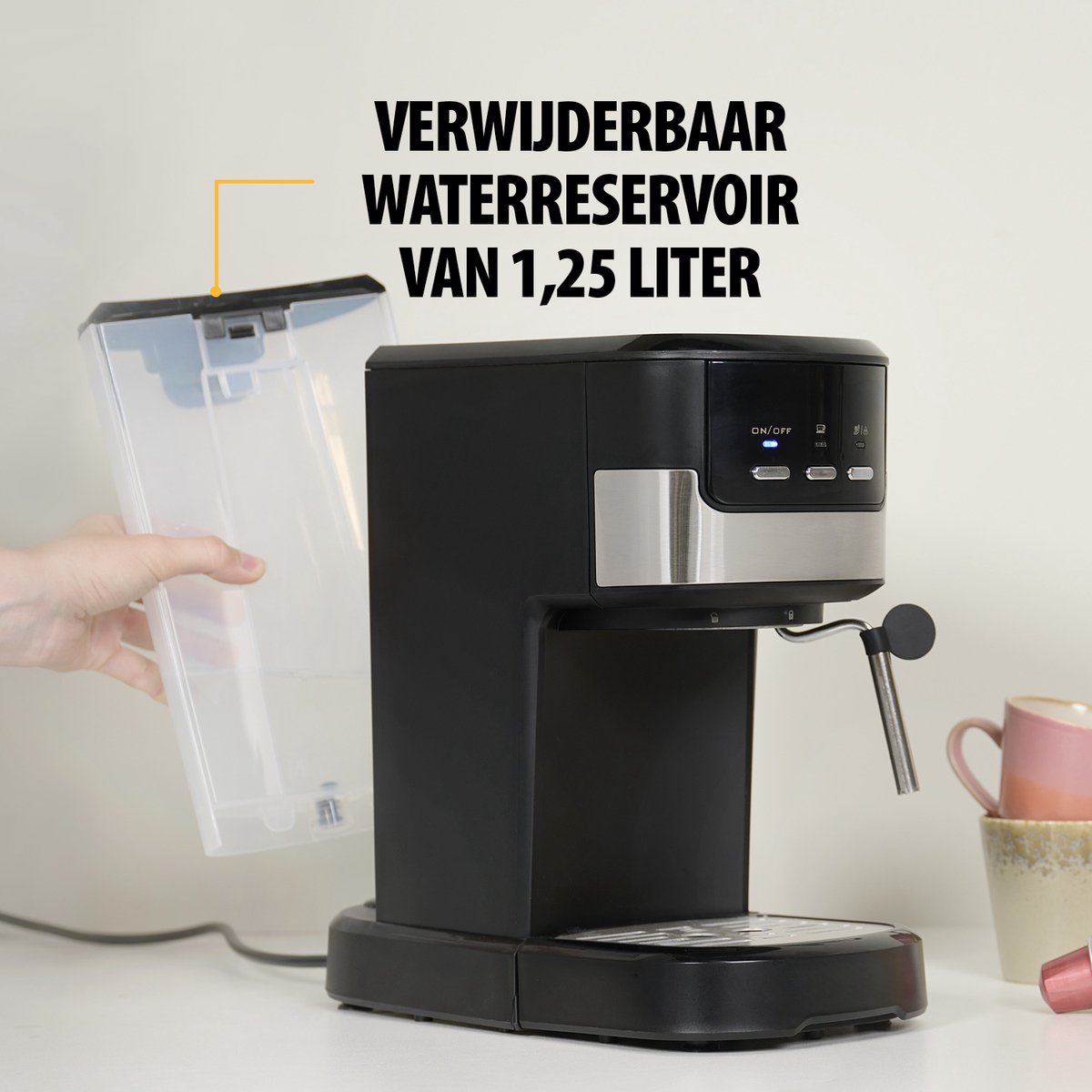 Tristar CM-2278 Espressomachine Capsules en Gemalen Koffie
