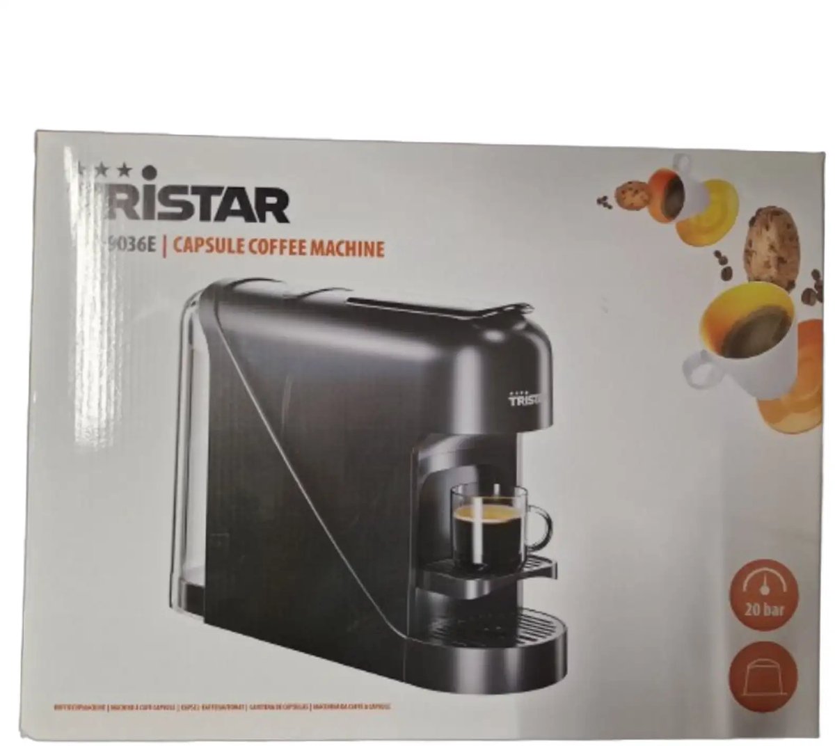 Tristar PD-9036E Espressomachine Capsules