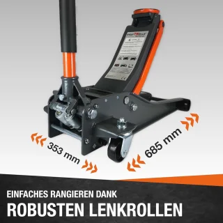 Trolley Jack 3T Hydraulisch