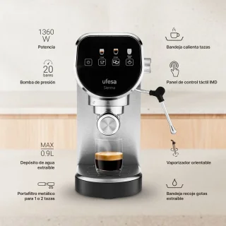 Ufesa 71706016 handmatige espressomachine 0,9 L