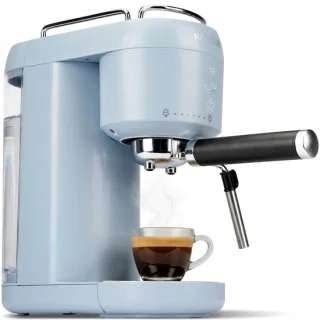 Vankel halfautomatische espressomachine blauw