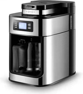 Compacte 2-in-1: versgemalen espresso en filterkoffie in één apparaat