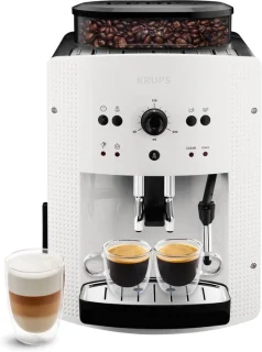 Volautomatische espressomachine wit