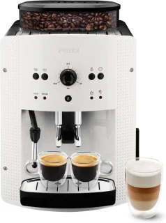 Volautomatische espressomachine wit