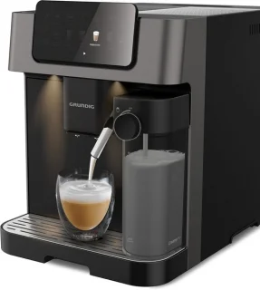 Volautomatische espressomachine zwart