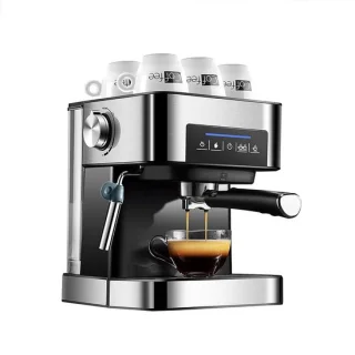 Volautomatische koffie-, espresso- en cappuccinomachine - zwart