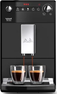 Volautomatische koffiemachine mat zwart