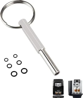 Volautomatische koffiemachine, ovale kopsleutel, compatibel met Jura/Krups/Aeg volautomatische koffiemachines, Jura ovale kopsleutel, koffiezetapparaat, ovale kop, reparatiegereedschap voor