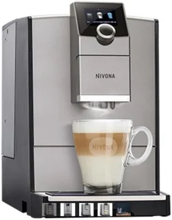 Volledig Automatische Koffiemachine - Titanium/Chroom