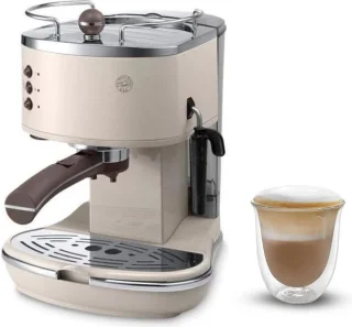 White-Label® Espressomachine Beige