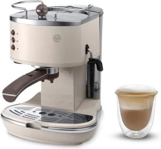 White-Label® Espressomachine Beige
