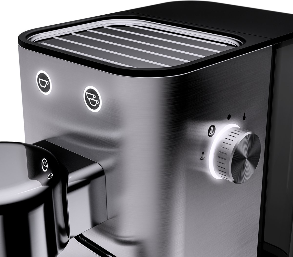 Wat vinden we goed aan de WMF Lono 0412380011 Pistonmachine RVS