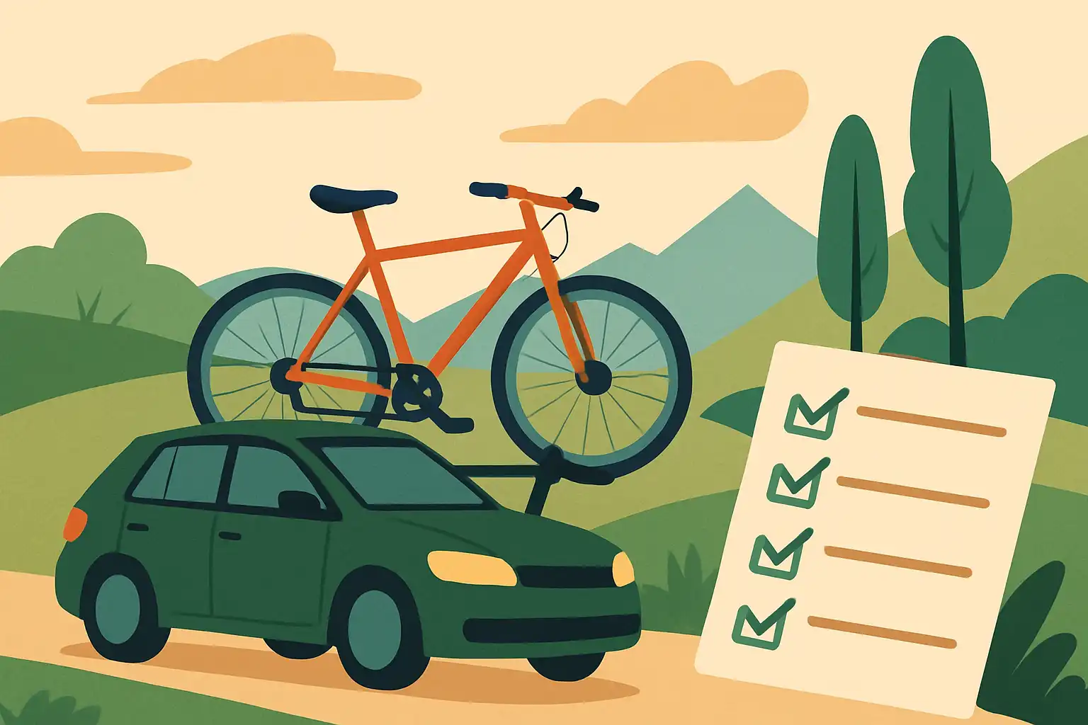 Binnen een uur op pad met je fietsendrager: de snelle checklist voor spontane microavonturen