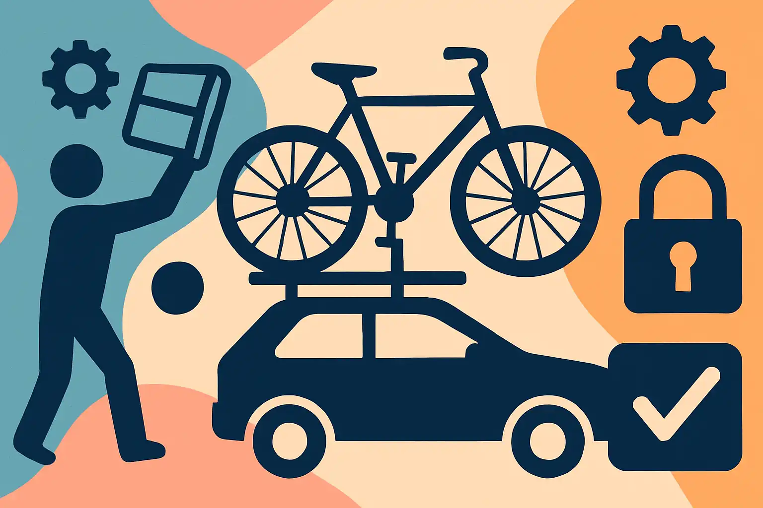 De perfecte fietsendrager voor soloreizigers: til- en beveiligingshacks die het leven makkelijker maken