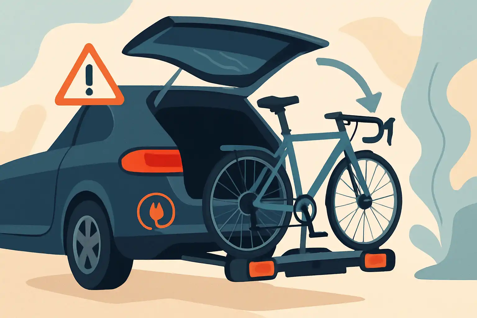 Fietsendrager op een elektrische achterklep: zo voorkom je schade en storingen