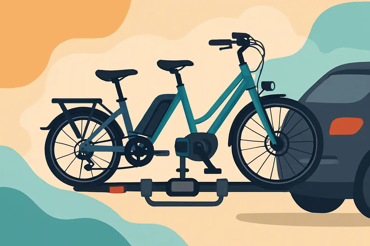 Hoe je een vouwfiets en e-bike veilig samen vervoert op één fietsendrager