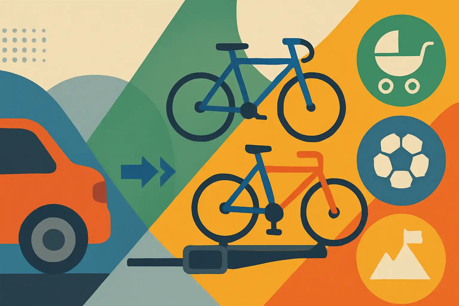 Modulair vervoeren: zo groeit een uitbreidbare fietsendrager mee met jouw gezin en hobby's