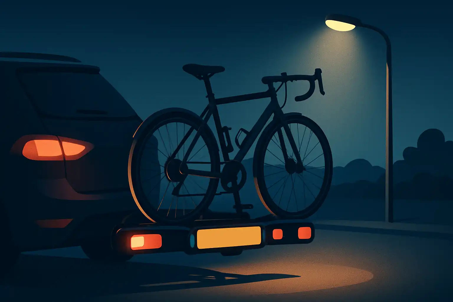 Nacht veilig op pad: slimme verlichtings- en kentekentrucs voor lange fietsendragers